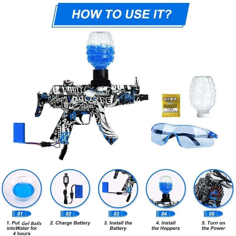 Gel Gun Toy busy kiddie