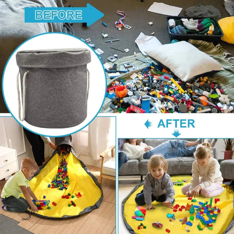 Toy Storage Bag and Play Mat busy kiddie