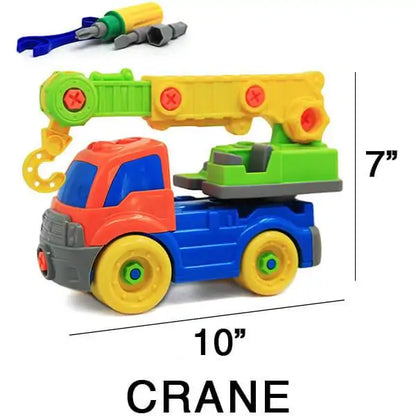 ConstructaPlay™ – Build Your Own Toy Vehicles Set busy kiddie