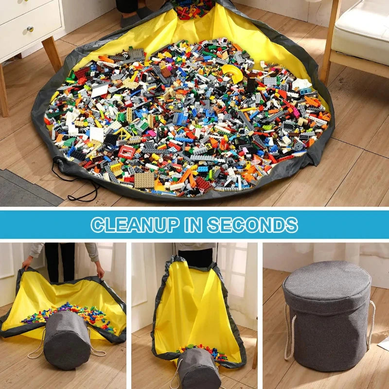 Toy Storage Bag and Play Mat busy kiddie