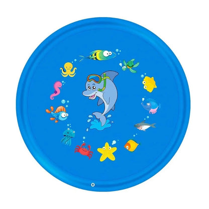 Outdoor Inflatable Water Spray Pad busy kiddie