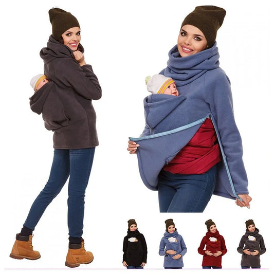 KangaSnug™- Baby Carrier Coat busy kiddie