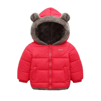 Children's Thick Fleece Coat busy kiddie