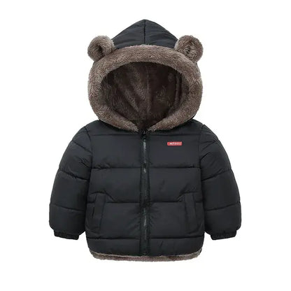 Children's Thick Fleece Coat busy kiddie