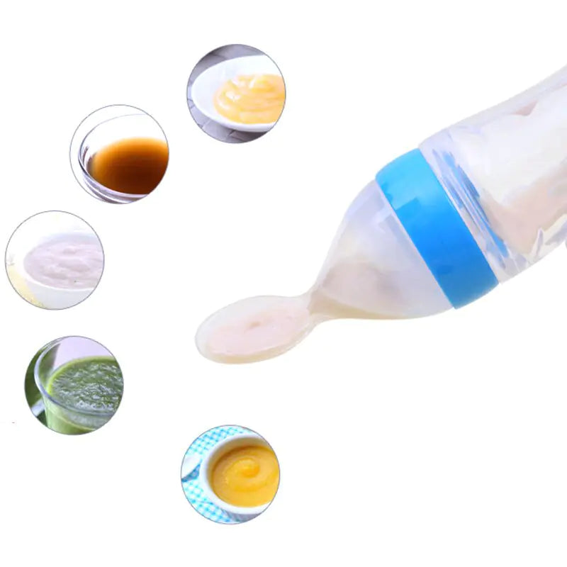 90ML Safe Newborn Baby Feeding Bottle busy kiddie