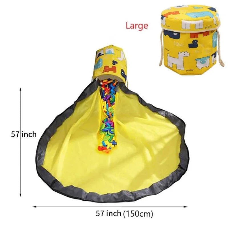 Toy Storage Bag and Play Mat busy kiddie