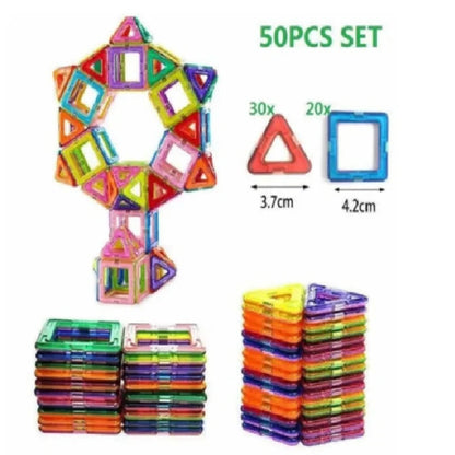 Magnetic Building Blocks busy kiddie