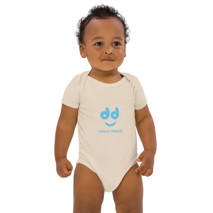 Organic Cotton Baby Bodysuit | Babybugz BZ10 busy kiddie