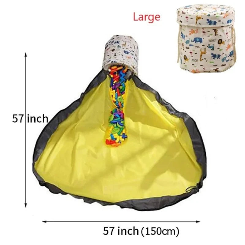 Toy Storage Bag and Play Mat busy kiddie