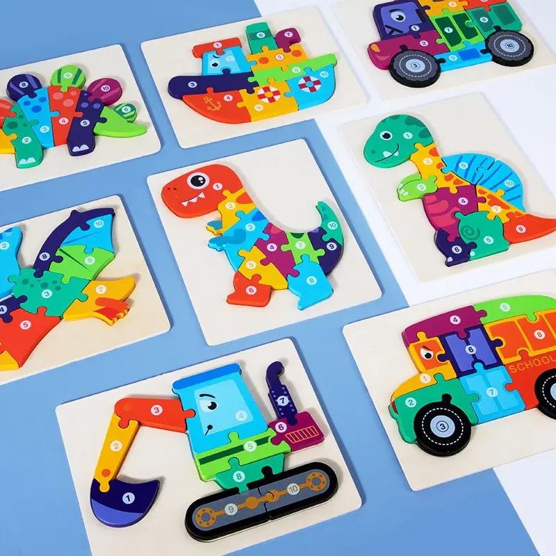 BrainyPals™- Jigsaw Puzzle Game busy kiddie