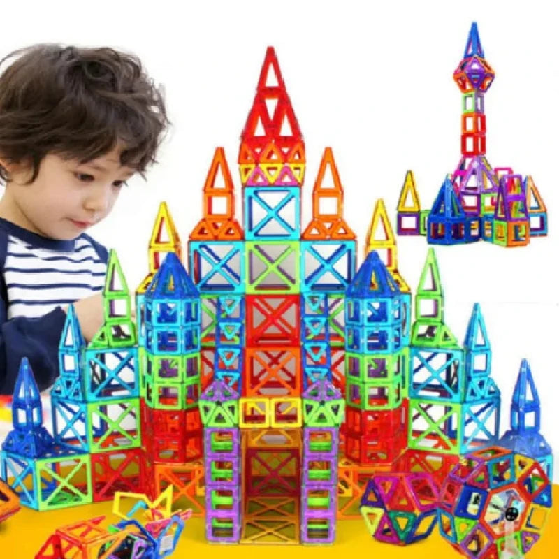 Magnetic Building Blocks busy kiddie